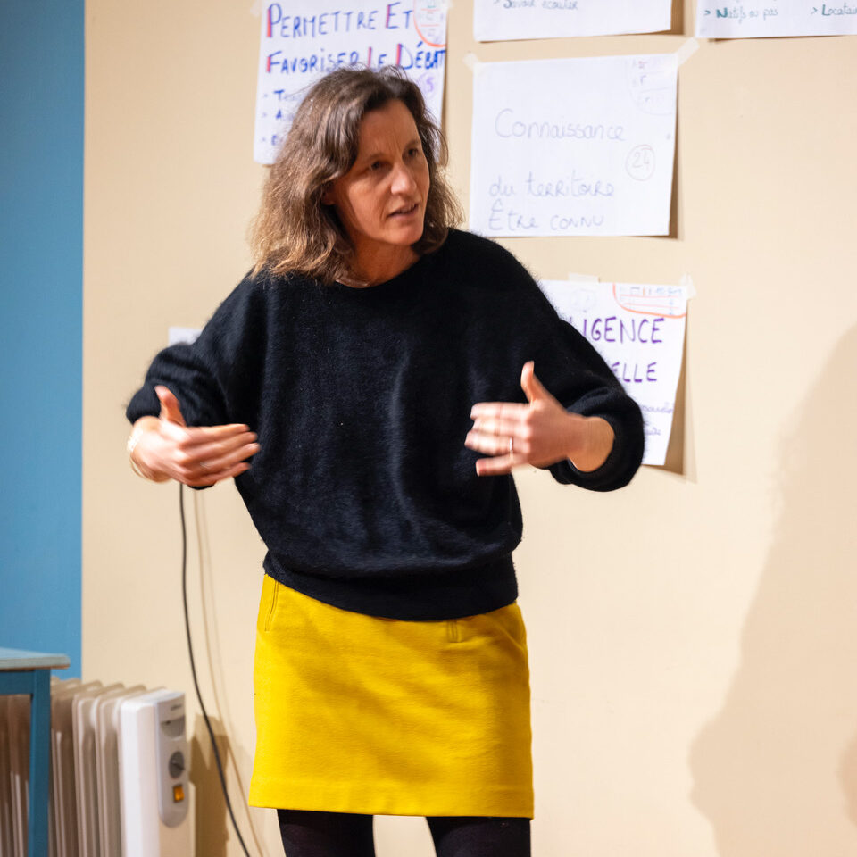 Hélène Béchet en action