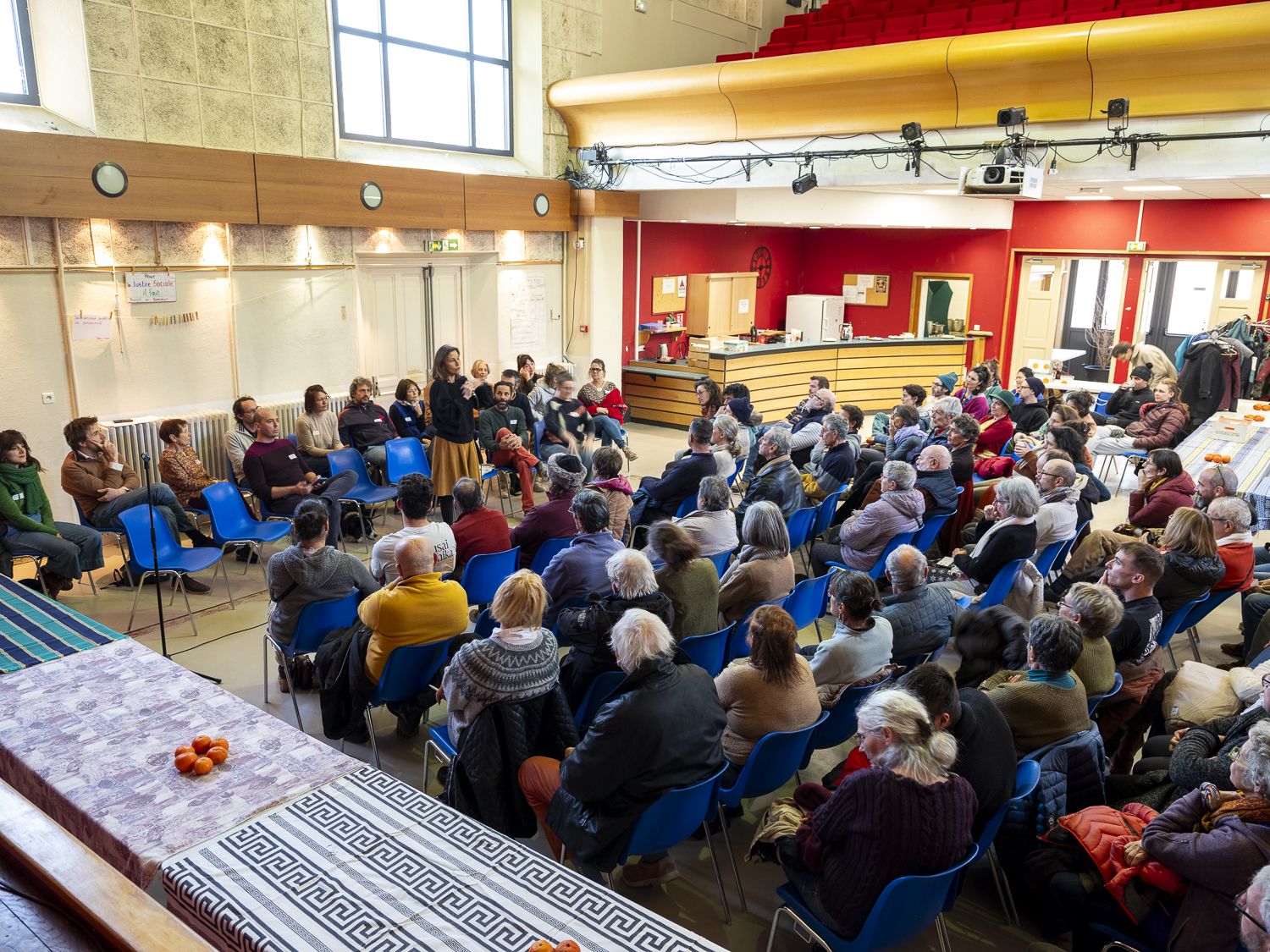 Réunion publique municipales Aouste